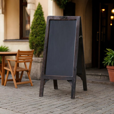 Free-Standing Chalkboard, 25.2" x 19.7"