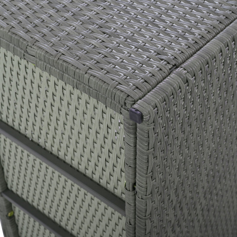 Ensemble de canapé modulaire d'extérieur 10 pièces