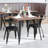 Briceidy All-Weather Metal Stack Chair with Arms and Poly Resin Seat-1093872918-1093872917