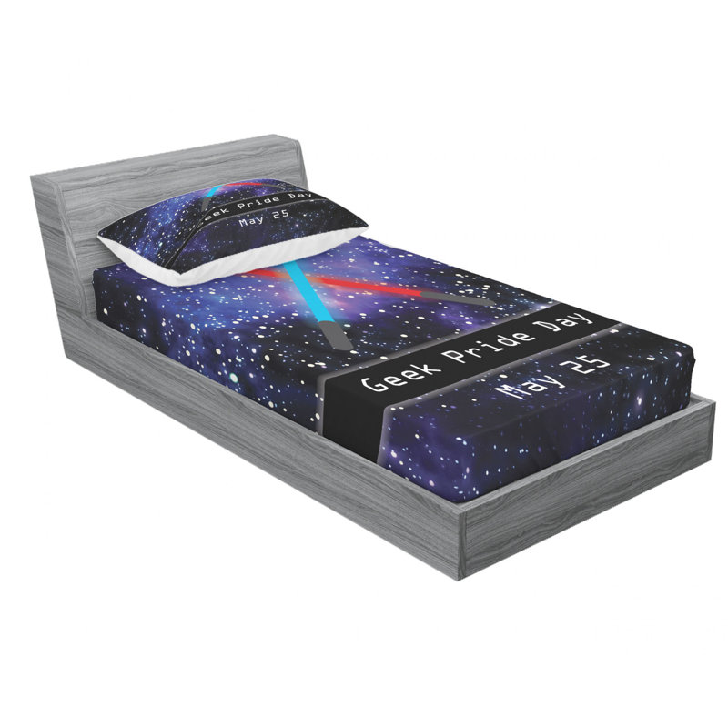 Microfiber Sheet Set, Twin XL Sheet Set with 1 Pillowcase