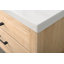 Ensemble de meuble-lavabo simple autoportant 30 po avec plateau en céramique Deon-1655515904