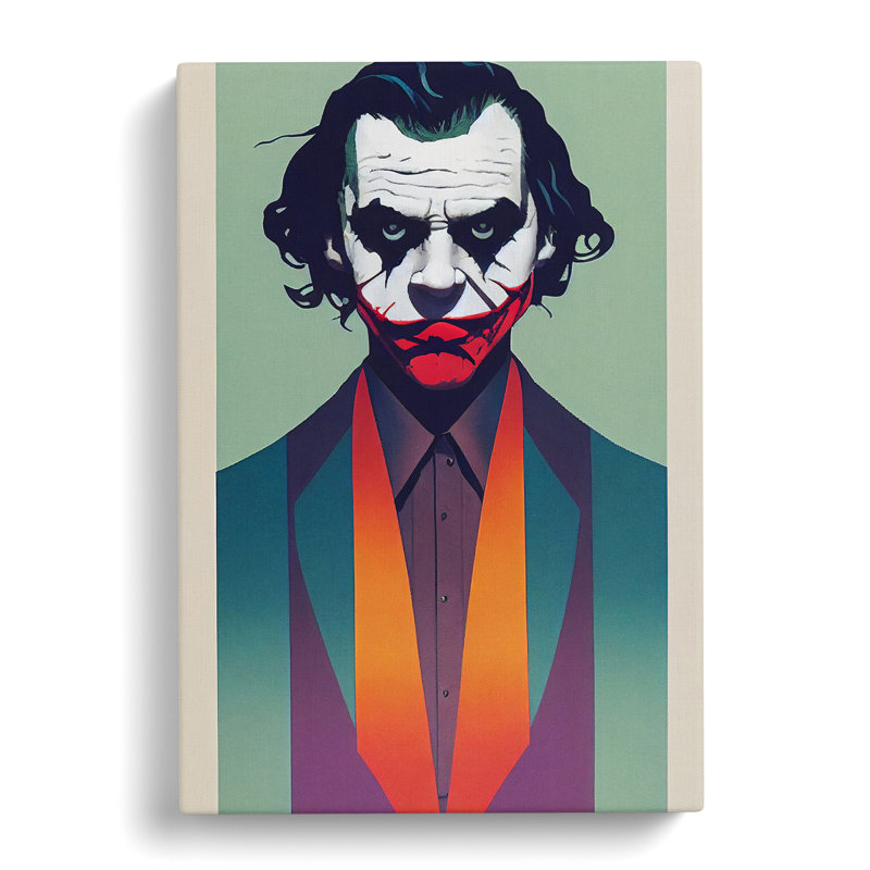 The Joker Vol.3 - Wrapped Canvas, 50cm H x 35cm W x 3cm D