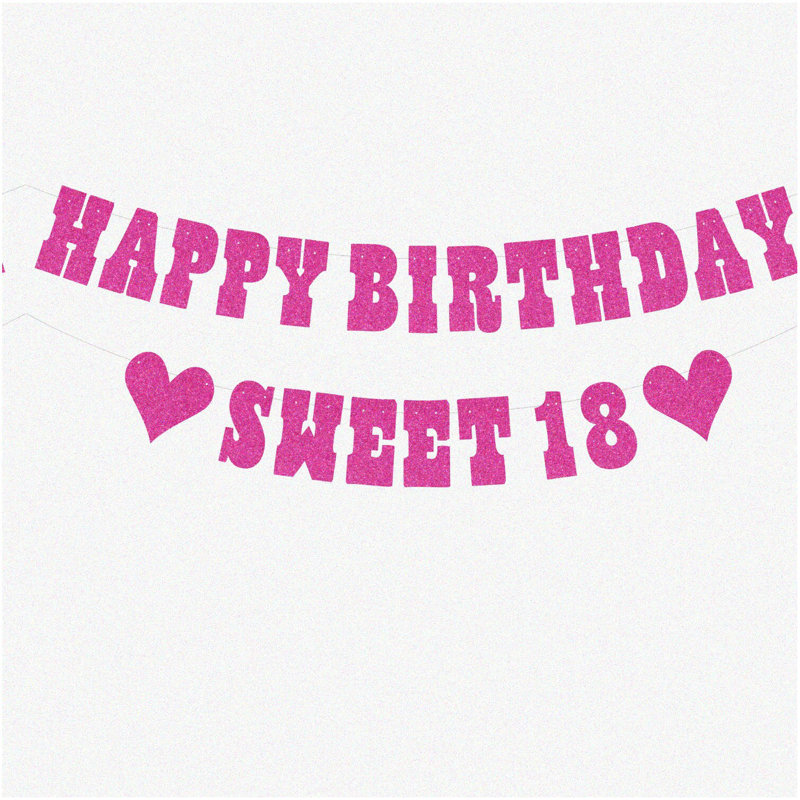 18th Light Pink Number Balloons 40 Inch