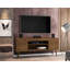 Meuble télé Bradley de 63 po de style Mid-Century moderne à 4 tablettes pour téléviseur de 60 po ou moins-856465383