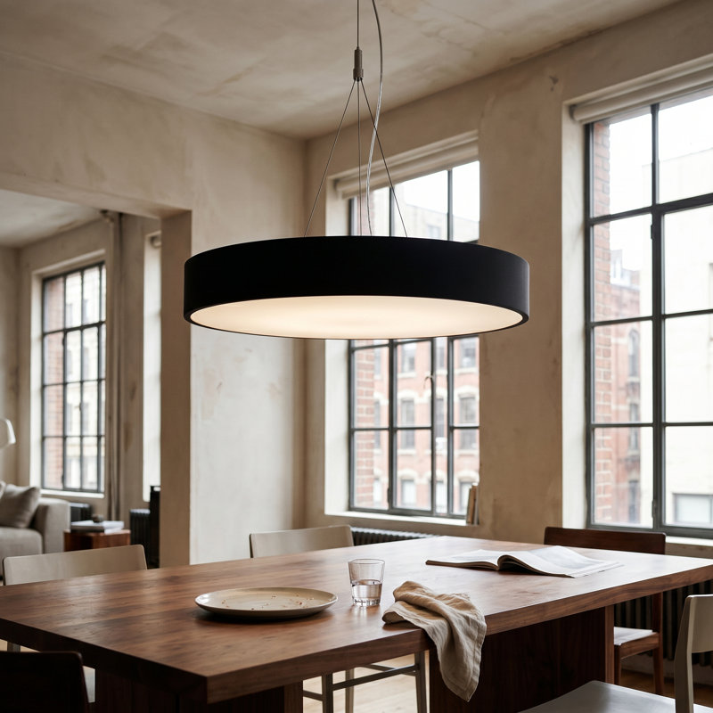 Caprice 1 - Light LED Pendant, Black/White