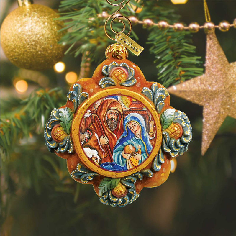 3'' Handmade Holiday Shaped Ornament