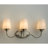 Avec 25 in. 3-Light Brushed Nickel Contemporary Bath Vanity Light-123355004