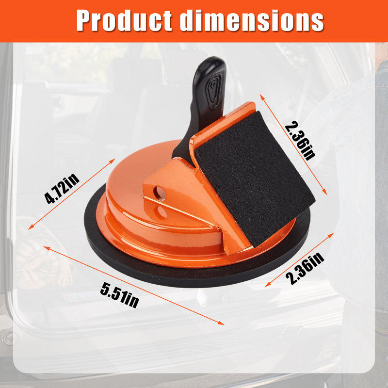 Trousse de réparation professionnelle pour joints de plancher stratifié et bois franc – Pince à ventouse à 45°, maillet en caoutchouc