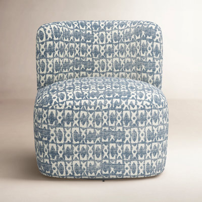 Mariza Swivel Slipper Chair