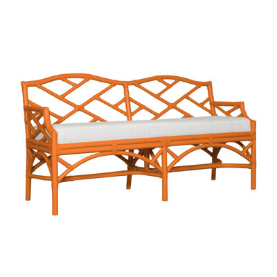 Banc en osier Chippendale