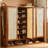 Bohemian 7-Tier Bamboo Shoe Cabinet | Holds 32 Pairs with Scientific Height Zoning for Boots | Space-Saving Entryway Storage with Rattan Doors & Multi-functional Top