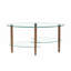 Transparent Oval Glass Coffee Table-126257062-126257063