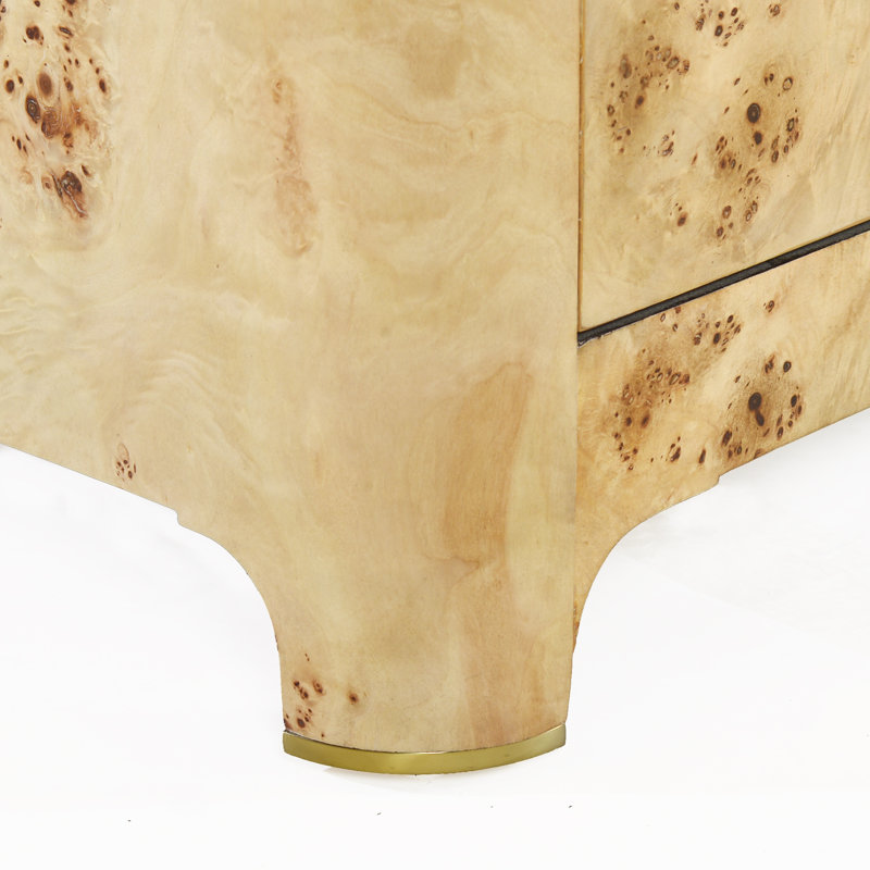 Commode d'appoint Roland, Ronce naturel