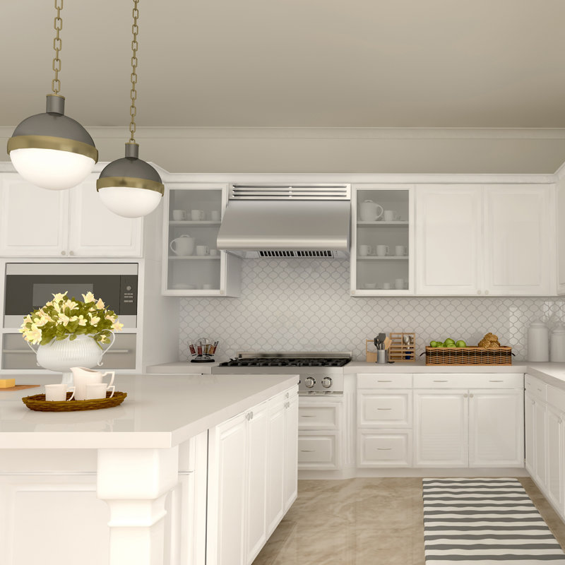 30" RK 600 CFM Ductless Under Cabinet Range Hood, 30" W