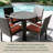 Outdoor Square Dining Seat Cushion - Basics by Wayfair™-1204106263-1204106267