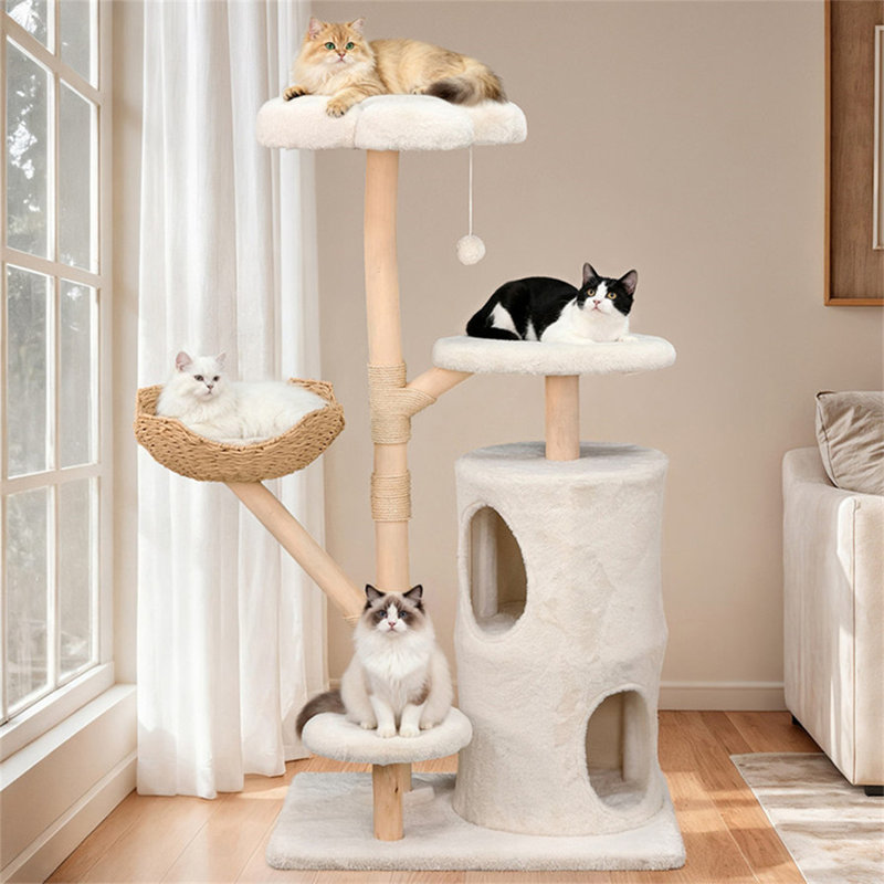 Cat Tree, White