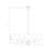 Wareesha 5 - Light Steel Dimmable Shaded / Spider Chandelier-794226412