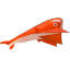Cerf-volant doux avec dauphin géant-84791496