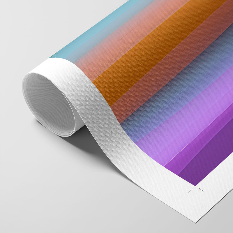 Glitch Sequence I - Impression sur toile seulement - NON CADRE, H 18 po x l 12 po