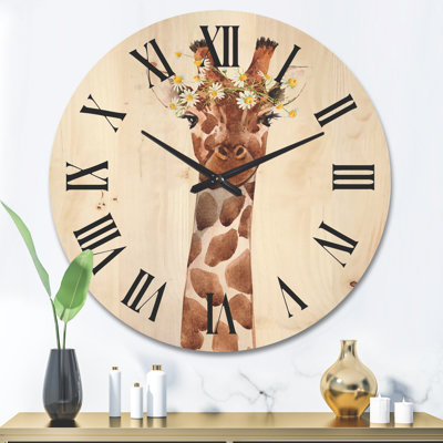 Solid Wood Wall Clock