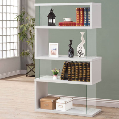 Athiya Geometric Bookcase by Wade Logan