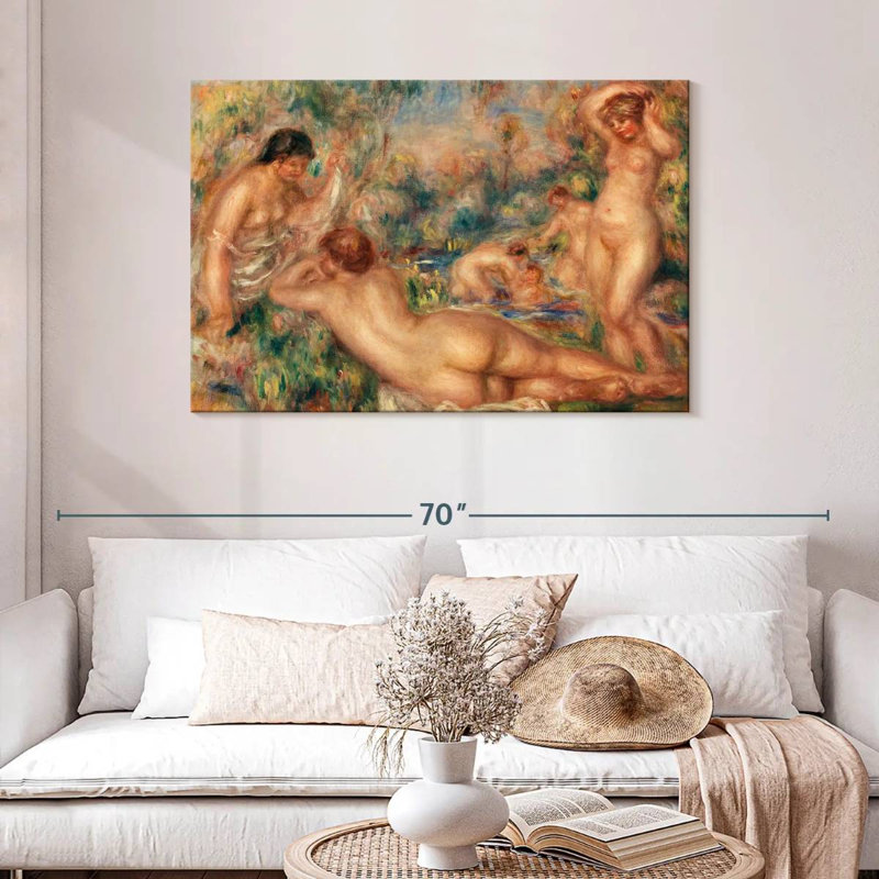 Leisha Bathers 1918, 30" H x 45" W