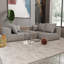 Canapé d'angle, canapé modulaire, canapé modulaire, canapé-lit, fabriqué en éponge haute densité et en tissu moelleux doux, avec plusieurs combinaisons disponibles-1877576072