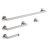 Fresco Brushed Nickel 4 pieces Decorative Bathroom Hardware sets-126364214