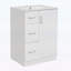 Meuble-lavabo moderne de 24 pouces avec lavabo, deux tiroirs et porte à fermeture douce pour espaces compacts-1595082123