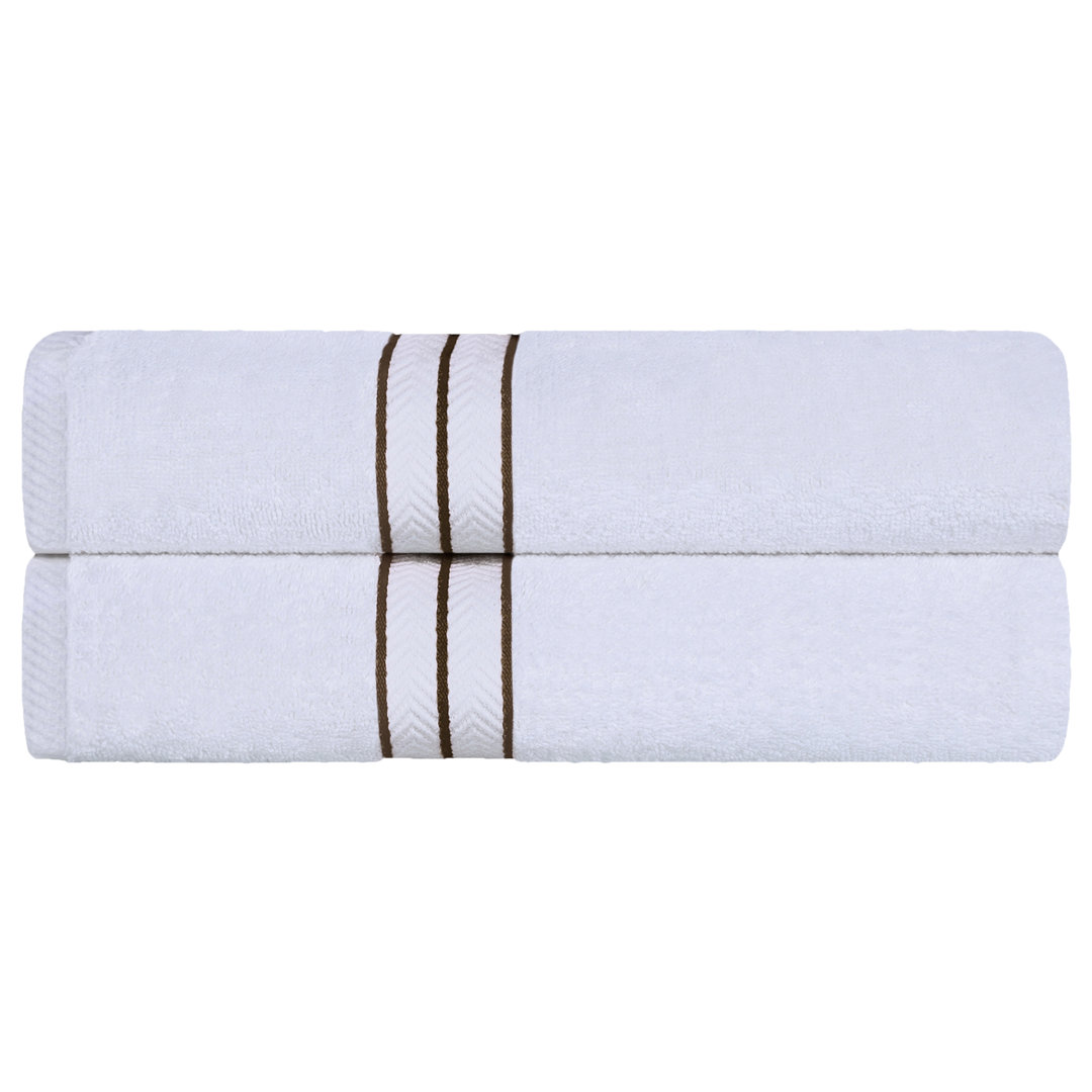 Josann Turkish Cotton Ultra-Plush Absorbent Heavyweight Bath Sheet Set (Set of 2) Latitude Run® 