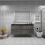 Ensemble de meuble-lavabo simple 60 po Smajo-88783779