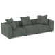 Del 3 - Piece Modular Upholstered Sectional