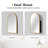 Hogsett Arch Metal Bathroom Medicine Cabinet-828371522