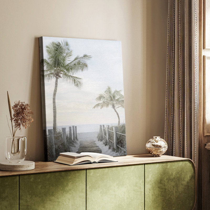 Palm Walk - galerie sur mesure, H 18 po x l 12 po