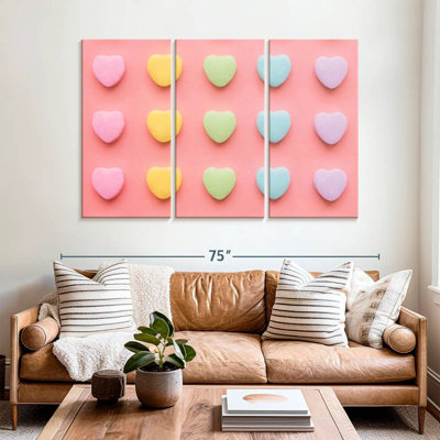 Cœurs Hardie Pastel