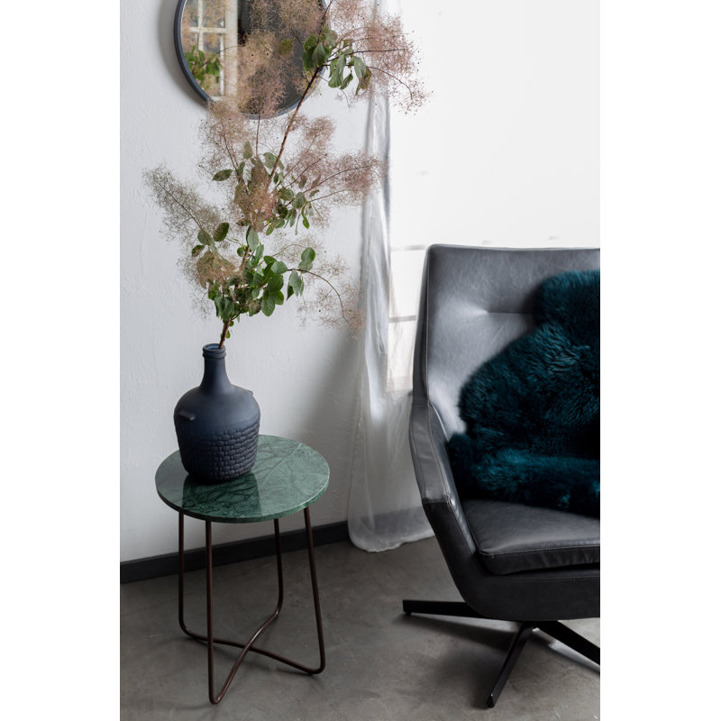 Emerald Marble Top End Table