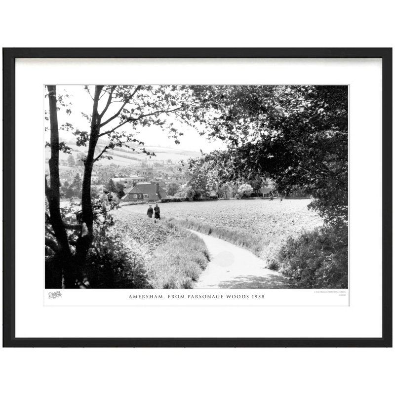 Amersham, From Parsonage Woods 1958 by Francis Frith - Single Picture Frame Print, 40cm H x 50cm W x 2.3cm D