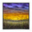 Coucher de soleil sur un champ d'herbe - Peinture-1734479024-1734479030