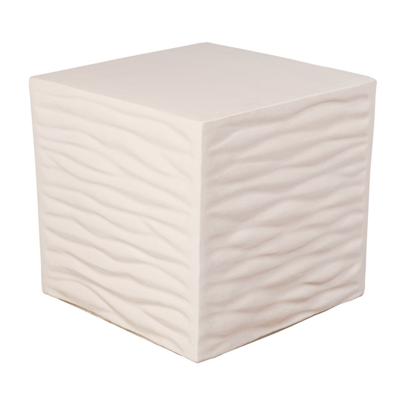 Zen Garden Stool, Semi Gloss