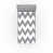 Chevron blanc / gris est en rupture de stock sélectionné