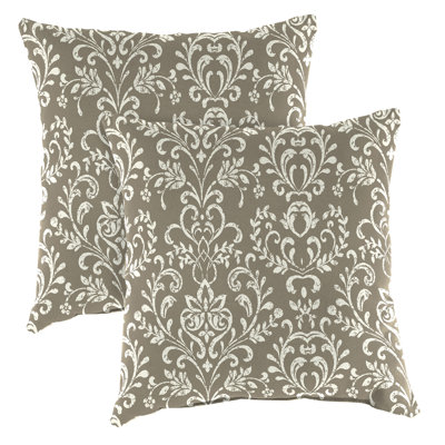 Coussin extérieur 16 po x 16 po (ensemble de 2)