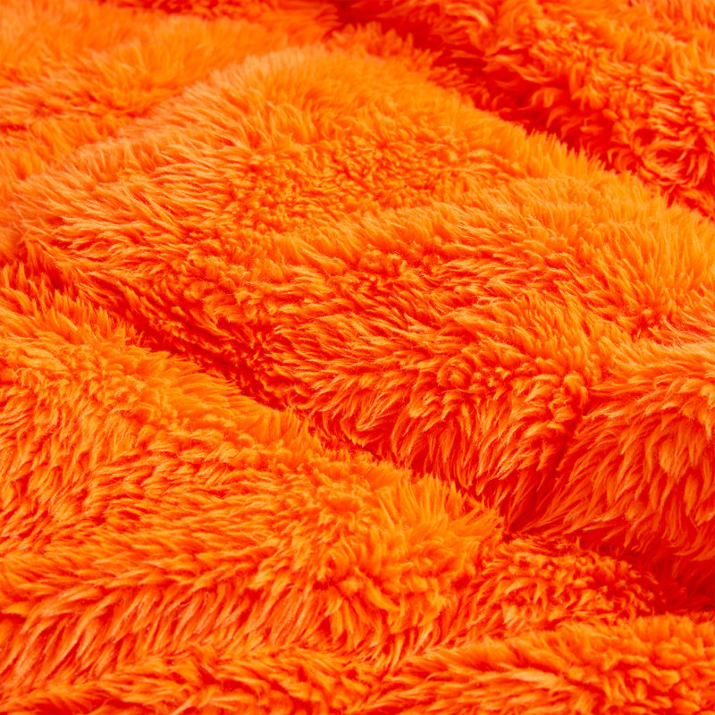 Édredon Alaskan Winters - surdimensionné inducteur Coma, Édredon grand, Orange