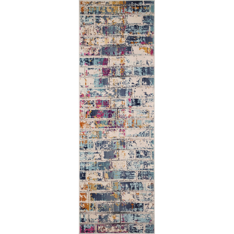 Morvant Geometric Indoor Rug, Runner 2' x 6'