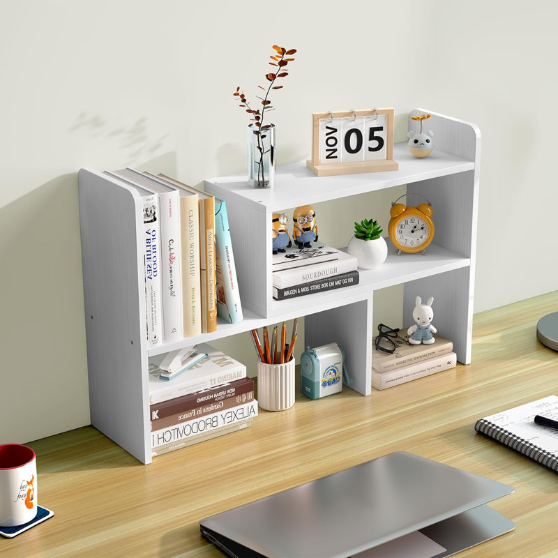 Manufactured Wood Desk Organiser, White
