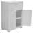 Storage Cabinet with Adjustable Shelf and Top Drawer-13061098
