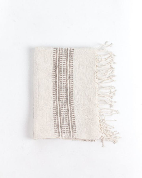 Aden Cotton Hand Towel, Beige