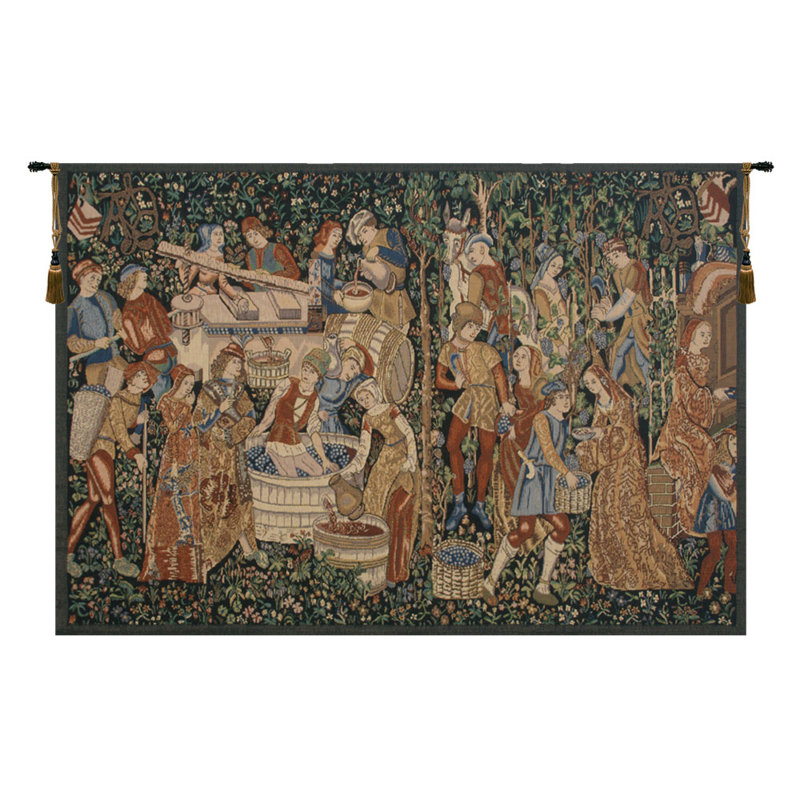 Vendages Tapestry Wall Art, 34" H x 47" W