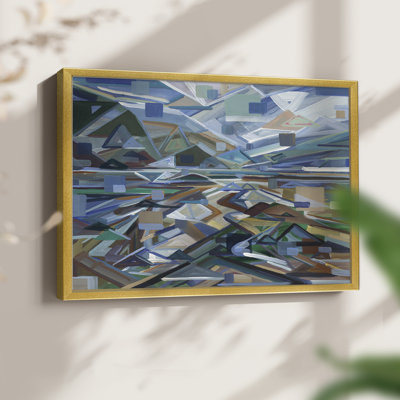 Low Tide -Framed Print - Restickable