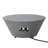 Eith 13.5" H x 30.5" W Conical Steel Outdoor Gas Propane Fire Pit Table with Lid