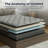 12 Inch Medium Firm Twin Hybrid Mattress with Pocketed Coils & Cooling Gel Foam - CertiPUR-US Certified-1028150808-1028701194